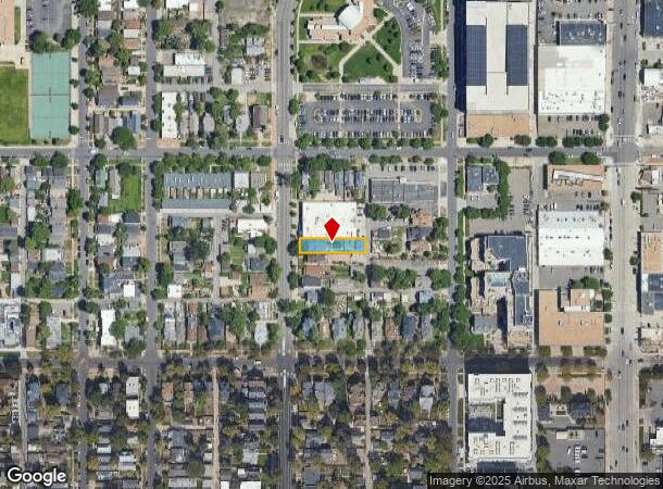  444 Bannock St, Denver, CO Parcel Map