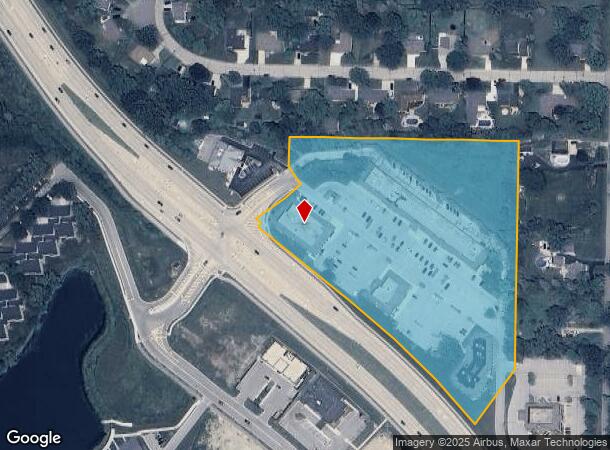  1284 N Summit Ave, Oconomowoc, WI Parcel Map