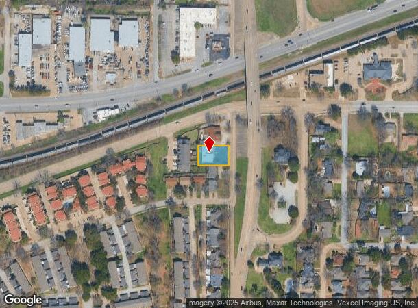 208 S Fielder Rd, Arlington, TX Parcel Map