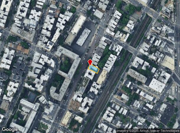  2366 Webster Ave, Bronx, NY Parcel Map