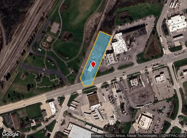  1125 N Dixie Hwy, Monroe, MI Parcel Map