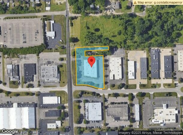  2025 Franklin Rd, Bloomfield Hills, MI Parcel Map