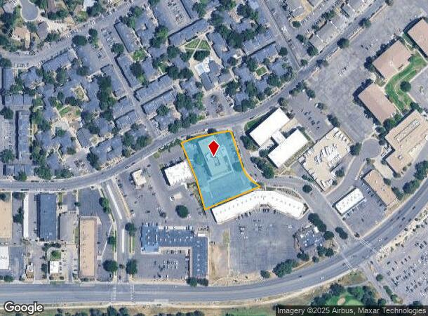 3443 S Galena St, Denver, CO Parcel Map