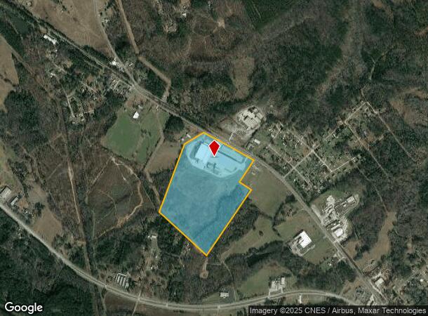  877 Torrington Rd, Clinton, SC Parcel Map