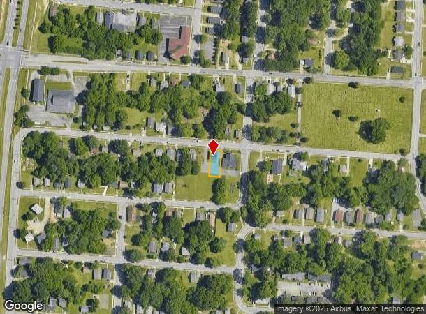  1314 R C Baldwin Ave, High Point, NC Parcel Map