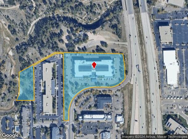  7290 Commerce Center Dr, Colorado Springs, CO Parcel Map