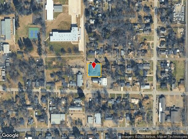  617 W Cass St, Gilmer, TX Parcel Map