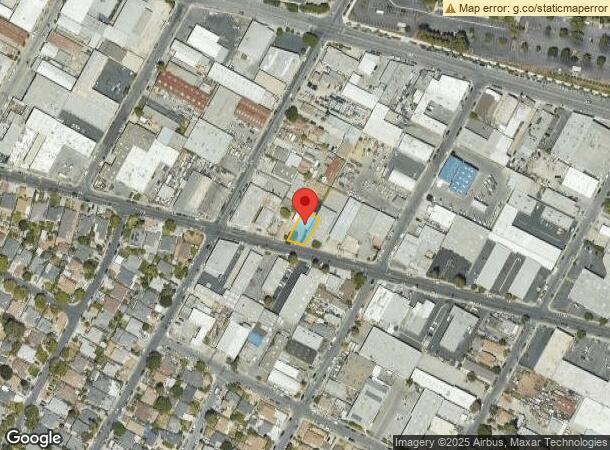  2653 Spring St, Redwood City, CA Parcel Map