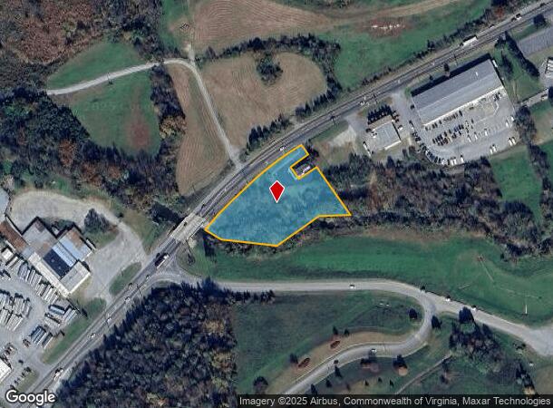 Lee Hwy, Roanoke, VA Parcel Map