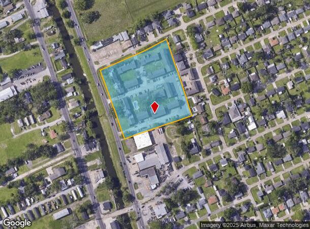 5467 W Park Ave, Houma, LA Parcel Map