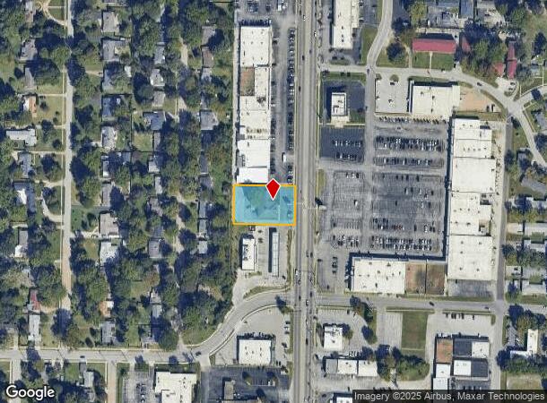  1515 S Glenstone Ave, Springfield, MO Parcel Map