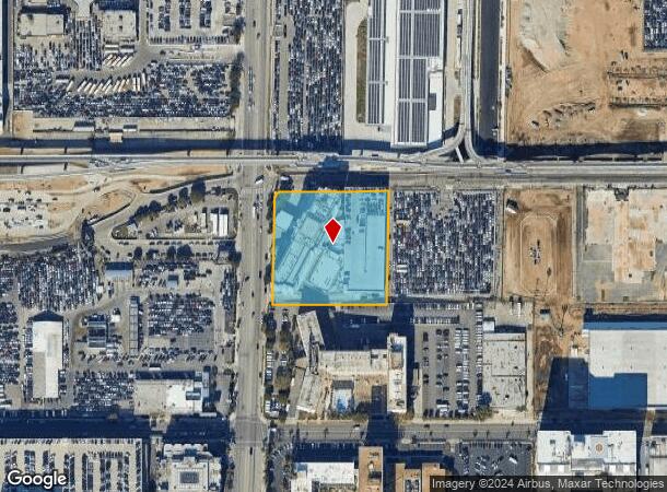  9620 Airport Blvd, Los Angeles, CA Parcel Map