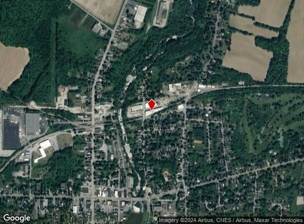  54 Church St, Le Roy, NY Parcel Map