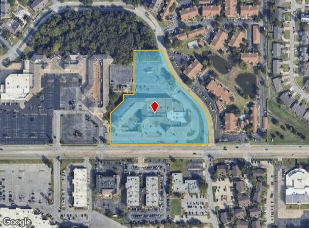  8421 E 61St St S, Tulsa, OK Parcel Map