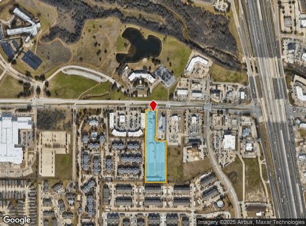  2842 Western Center Blvd, Fort Worth, TX Parcel Map