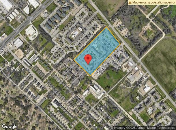  2415 S University Parks Dr, Waco, TX Parcel Map