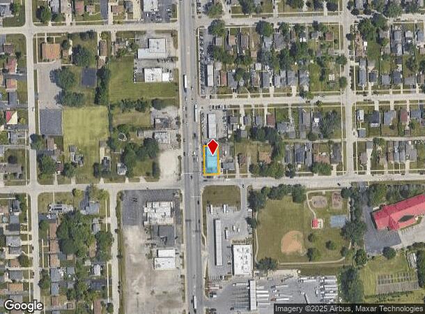  7455 S Harlem Ave, Bridgeview, IL Parcel Map