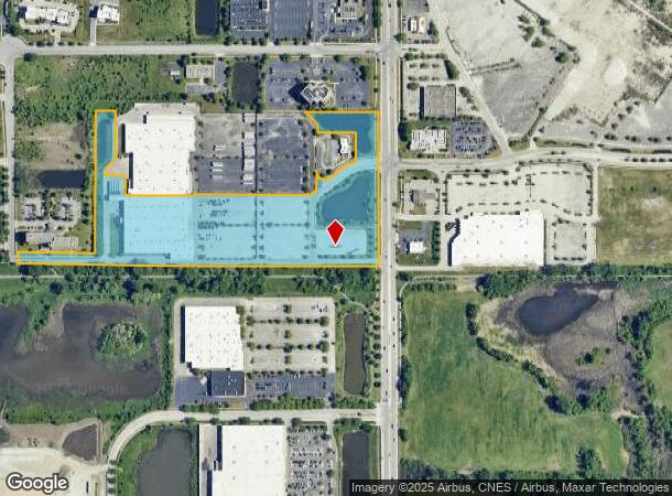  21410 S Cicero Ave, Matteson, IL Parcel Map