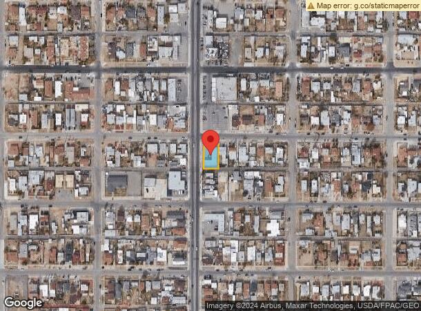  3020 N Piedras St, El Paso, TX Parcel Map