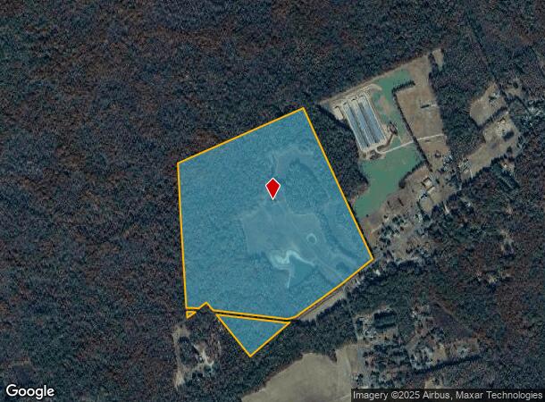  1247 Holletts Corner Rd, Clayton, DE Parcel Map