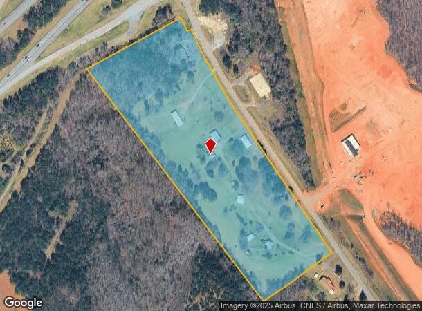 212 Battleground Rd, Grover, NC Parcel Map