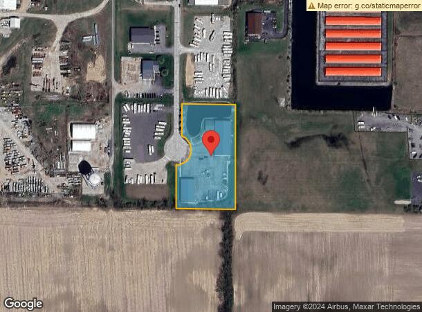  691 Industrial Dr, Bargersville, IN Parcel Map