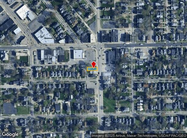 418 E Broadway St, Toledo, OH Parcel Map