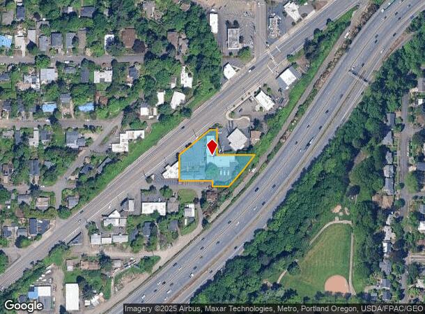  7800 Sw Barbur Blvd, Portland, OR Parcel Map