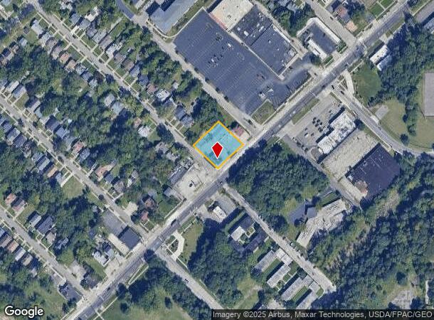  18201 Euclid Ave, Cleveland, OH Parcel Map