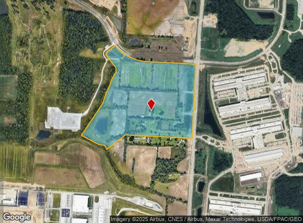 1245 Beech Rd Sw, New Albany, OH Parcel Map