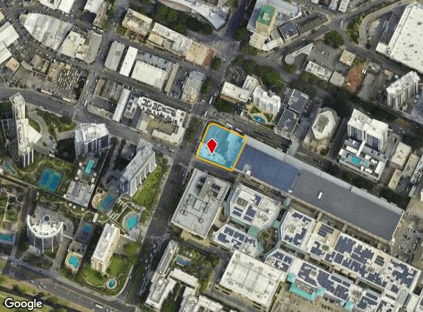  451 Piikoi St, Honolulu, HI Parcel Map