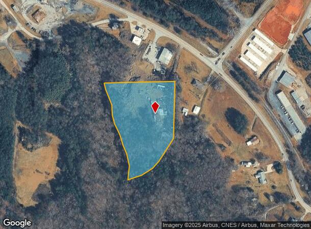  1322 Liberty Hill Rd, Toccoa, GA Parcel Map