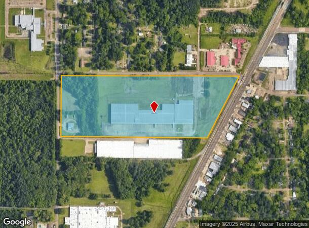  109 Presto Ln, Jackson, MS Parcel Map