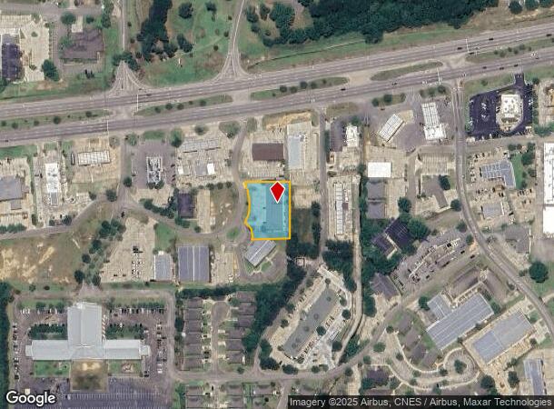  107 Fairfield Dr, Hattiesburg, MS Parcel Map