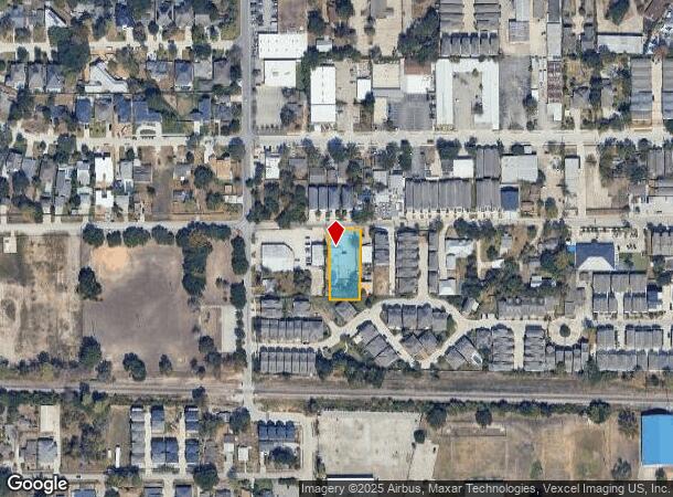 963 Judiway St, Houston, TX Parcel Map