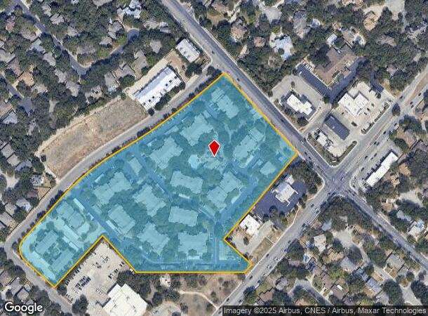  3838 Lockhill Selma Rd, San Antonio, TX Parcel Map