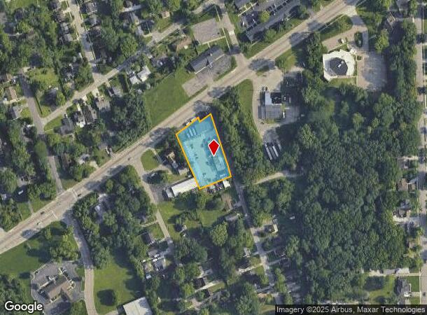 1255 W Michigan Ave, Ypsilanti, MI Parcel Map