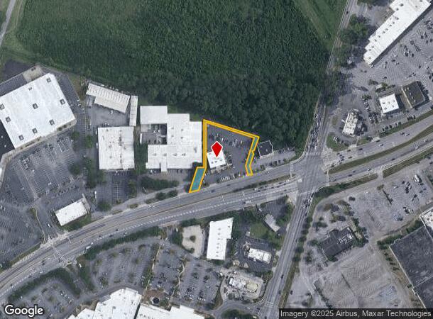  7921 Abercorn St, Savannah, GA Parcel Map