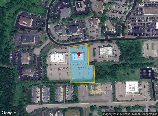 8000 Brooktree Rd, Wexford, PA Parcel Map