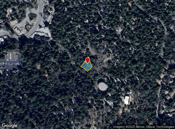  356 Mittry Ln, Lake Arrowhead, CA Parcel Map