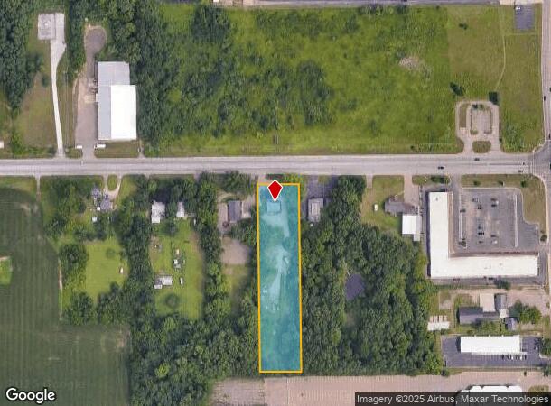  2275 Columbia Ave W, Battle Creek, MI Parcel Map