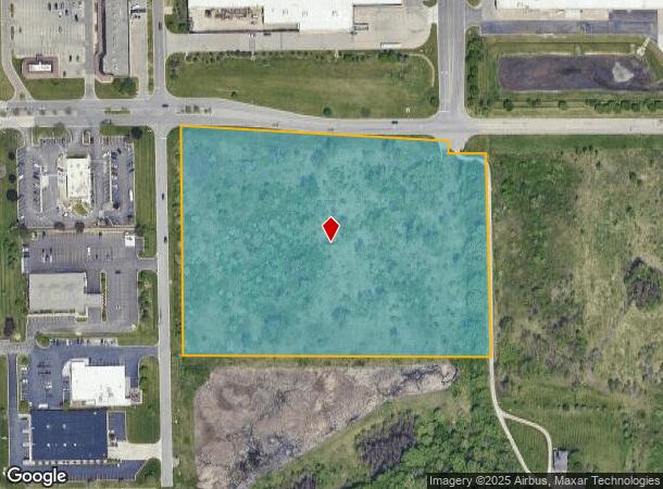 T A Mansour Blvd, Flint, MI Parcel Map