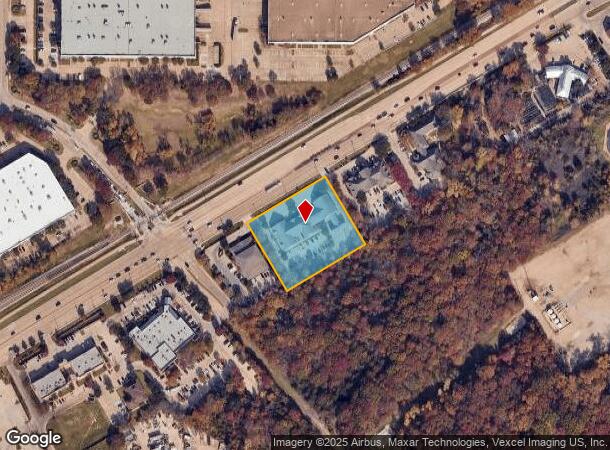 2401 Ira E Woods Ave, Grapevine, TX Parcel Map