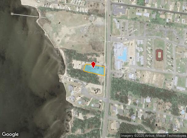 25150 Nc Highway 12, Waves, NC Parcel Map