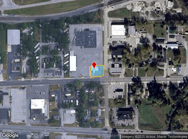  124 Lincoln Hwy W, New Haven, IN Parcel Map