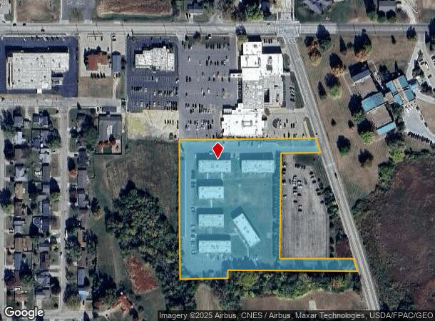 1256 Gateway Ave, Clinton, IA Parcel Map