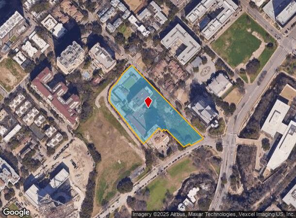  2821 Turtle Creek Blvd, Dallas, TX Parcel Map