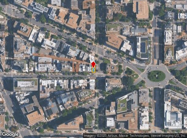 1300 17Th St Nw, Washington, DC Parcel Map