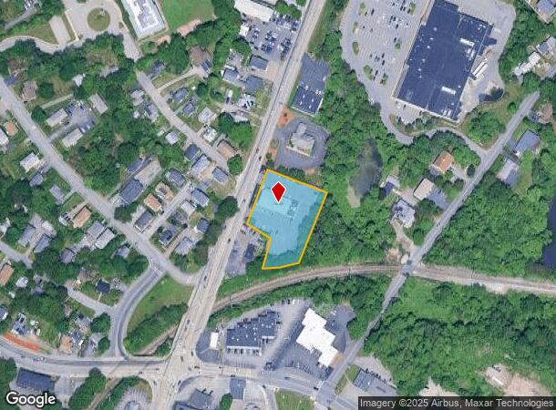  900 W Boylston St, Worcester, MA Parcel Map