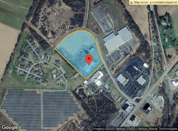  6824 Industrial Park Rd, Bath, NY Parcel Map